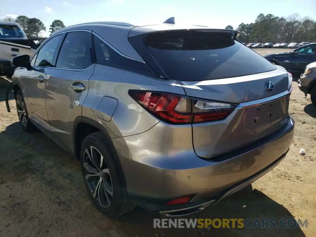 3 Photograph of a damaged car 2T2HZMAA9LC163243 LEXUS RX350 2020