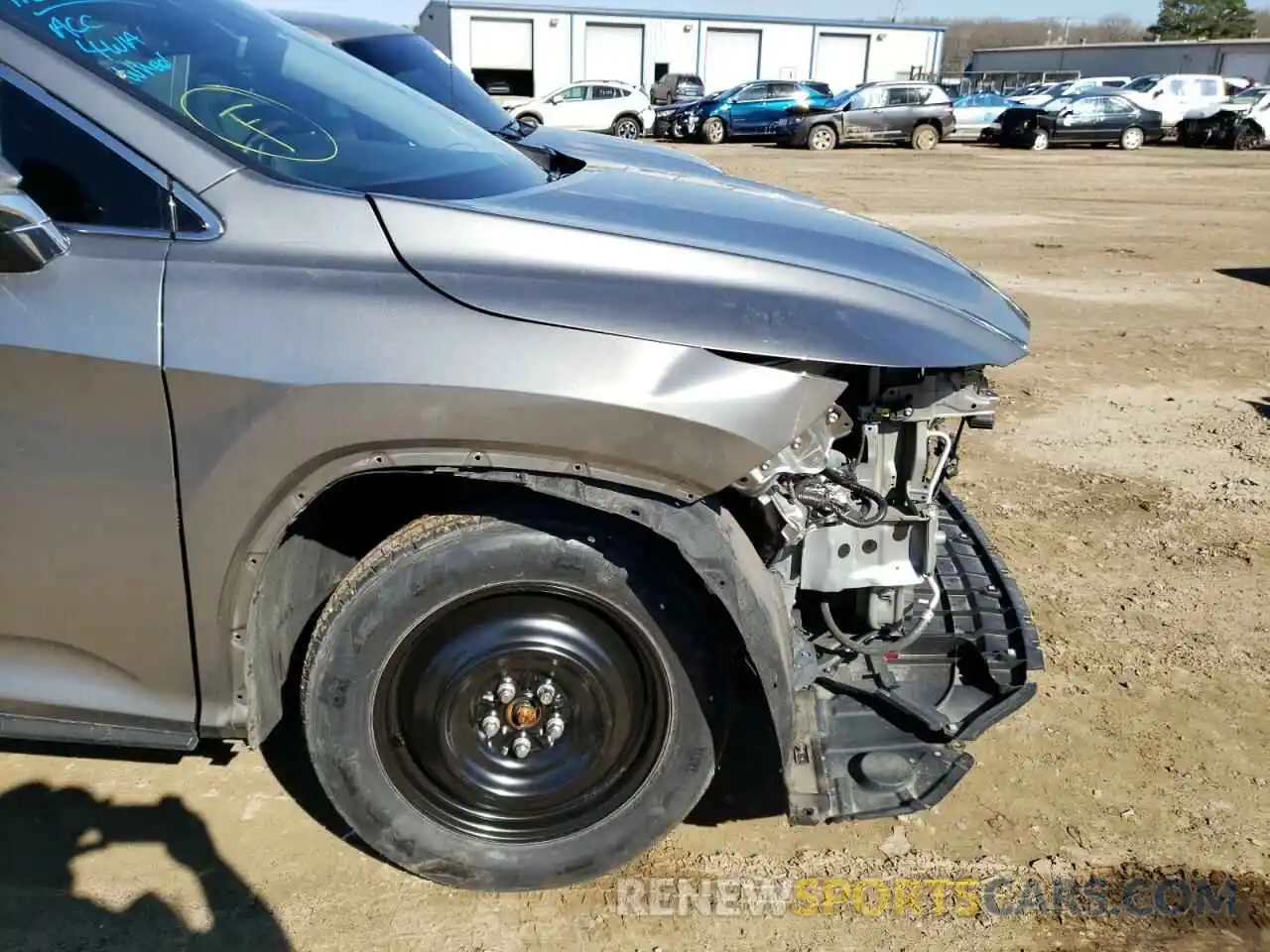 9 Photograph of a damaged car 2T2HZMAA9LC163243 LEXUS RX350 2020