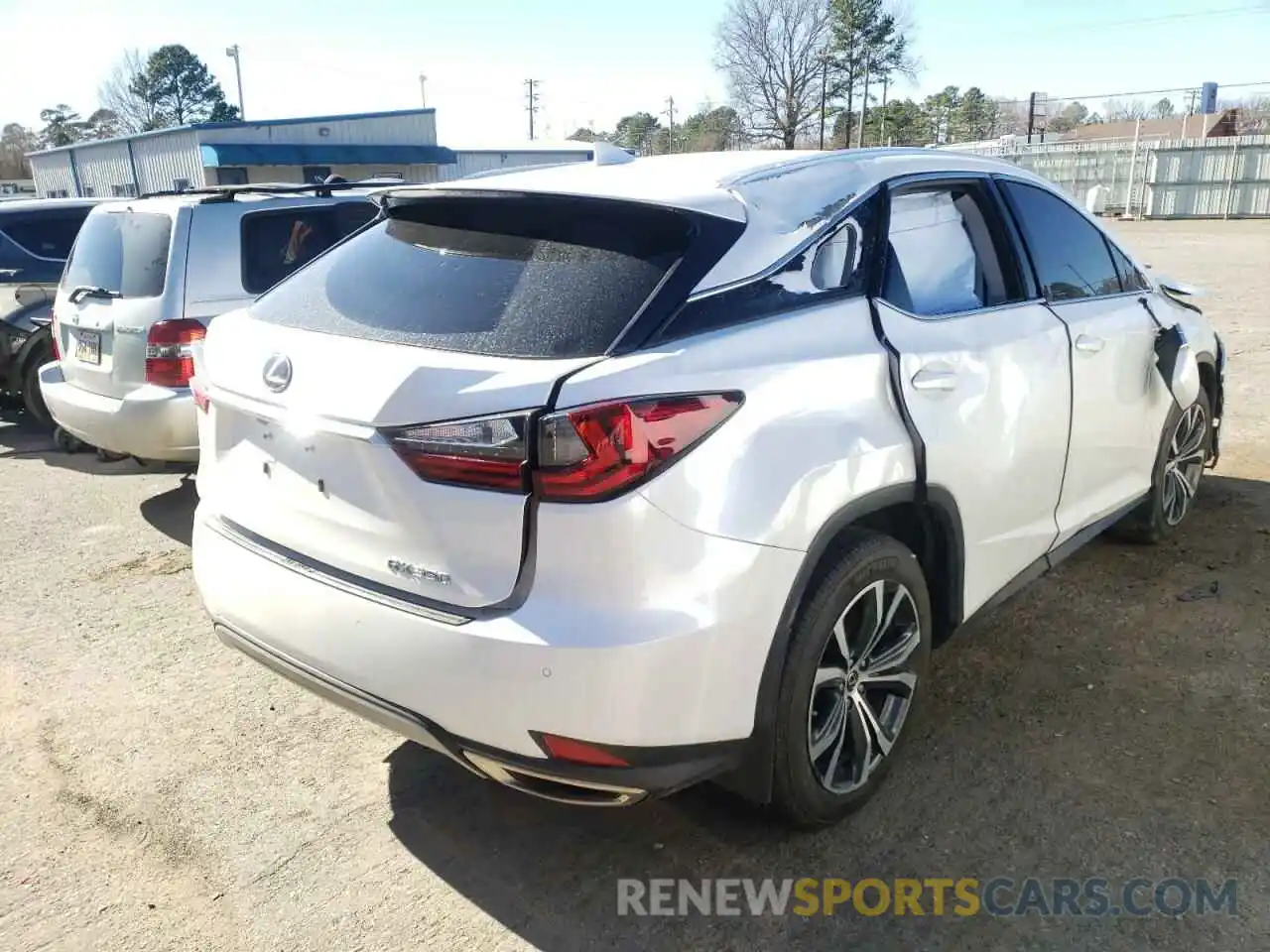 4 Photograph of a damaged car 2T2HZMAA9LC163744 LEXUS RX350 2020