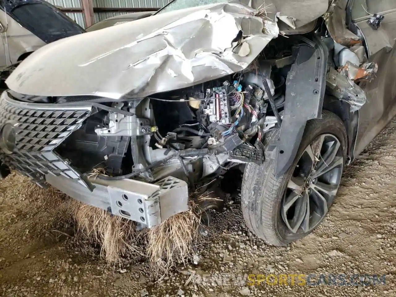 9 Фотография поврежденного автомобиля 2T2HZMAAXLC154454 LEXUS RX350 2020