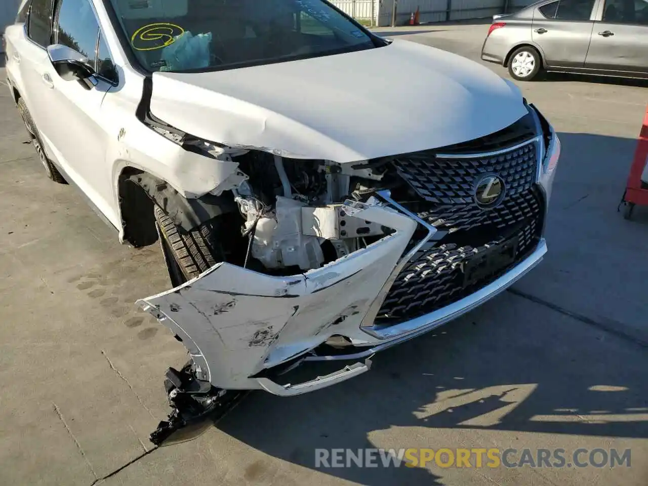 9 Photograph of a damaged car 2T2HZMAAXLC164028 LEXUS RX350 2020