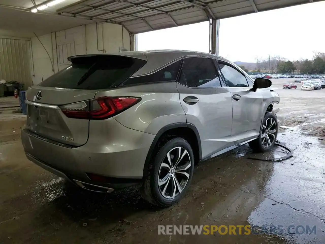 3 Photograph of a damaged car 2T2HZMAAXLC168855 LEXUS RX350 2020