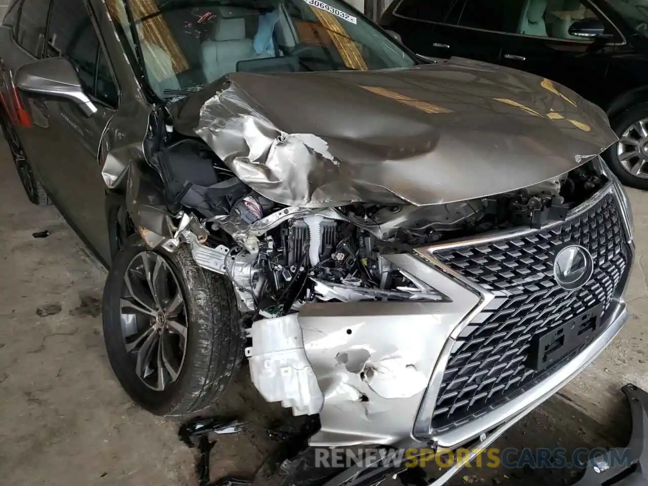 9 Photograph of a damaged car 2T2HZMAAXLC174428 LEXUS RX350 2020