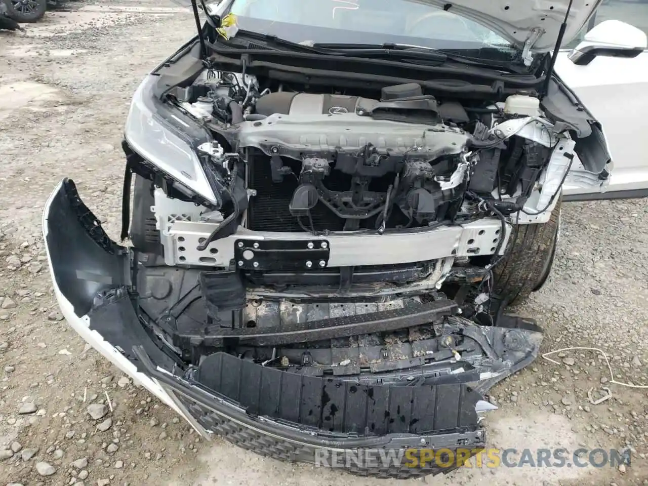 7 Фотография поврежденного автомобиля 2T2HZMAAXLC174834 LEXUS RX350 2020