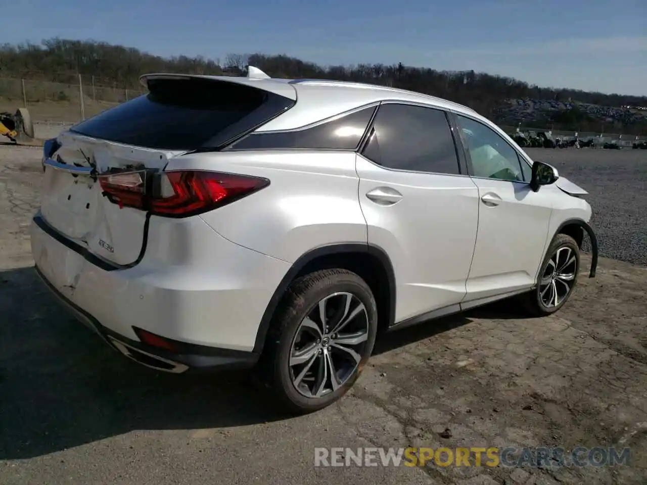 3 Photograph of a damaged car 2T2HZMDA0LC223941 LEXUS RX350 2020