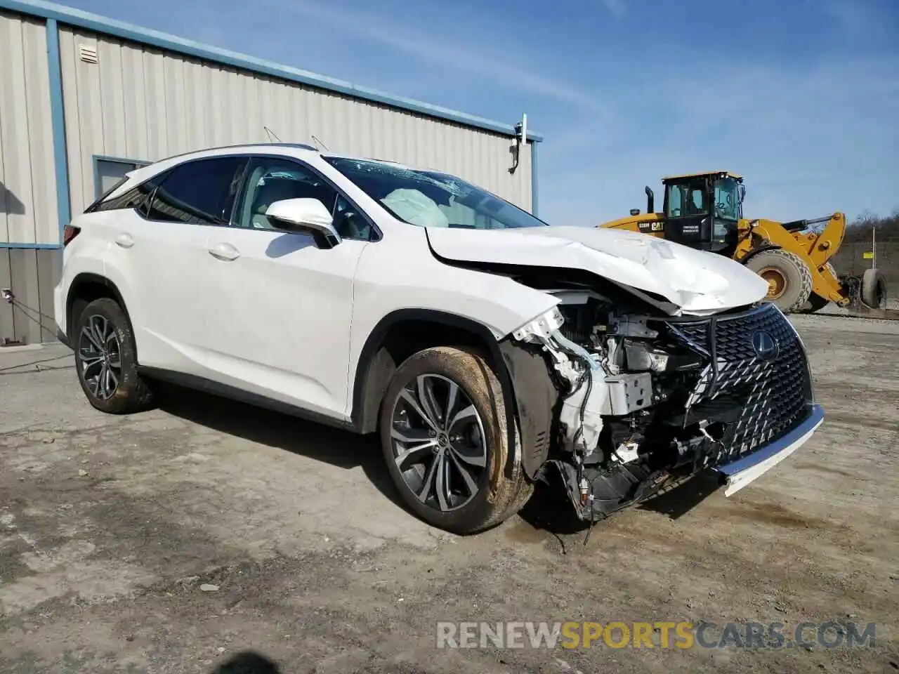 4 Photograph of a damaged car 2T2HZMDA0LC223941 LEXUS RX350 2020