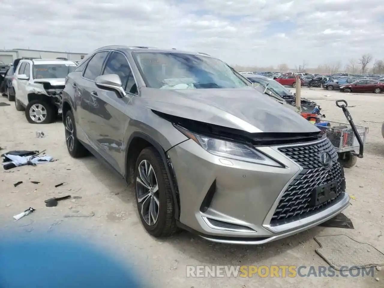 1 Фотография поврежденного автомобиля 2T2HZMDA0LC255255 LEXUS RX350 2020