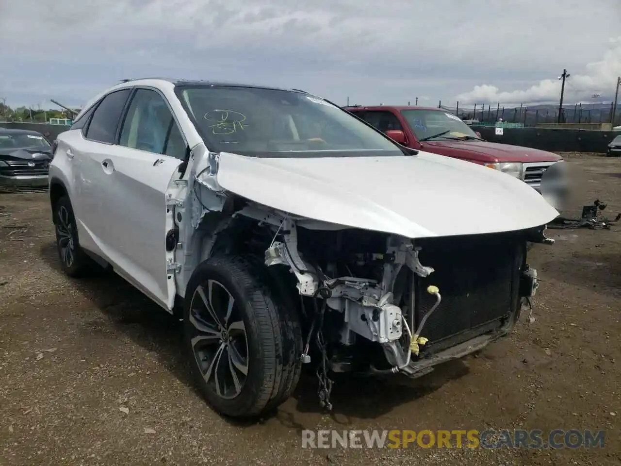 1 Photograph of a damaged car 2T2HZMDA1LC213175 LEXUS RX350 2020