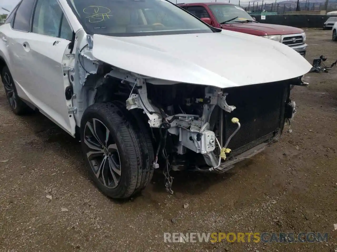 9 Photograph of a damaged car 2T2HZMDA1LC213175 LEXUS RX350 2020