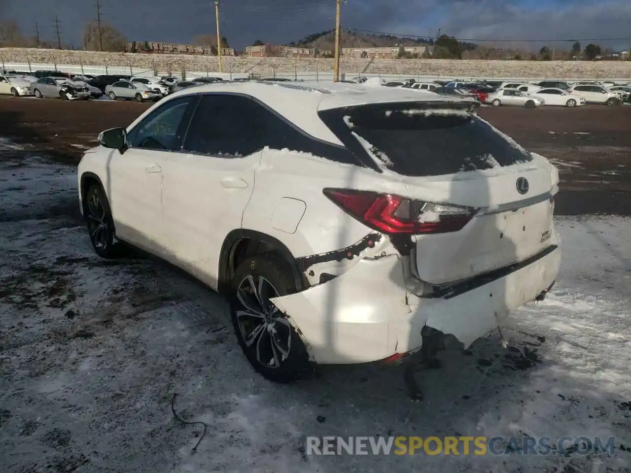 3 Photograph of a damaged car 2T2HZMDA1LC215170 LEXUS RX350 2020