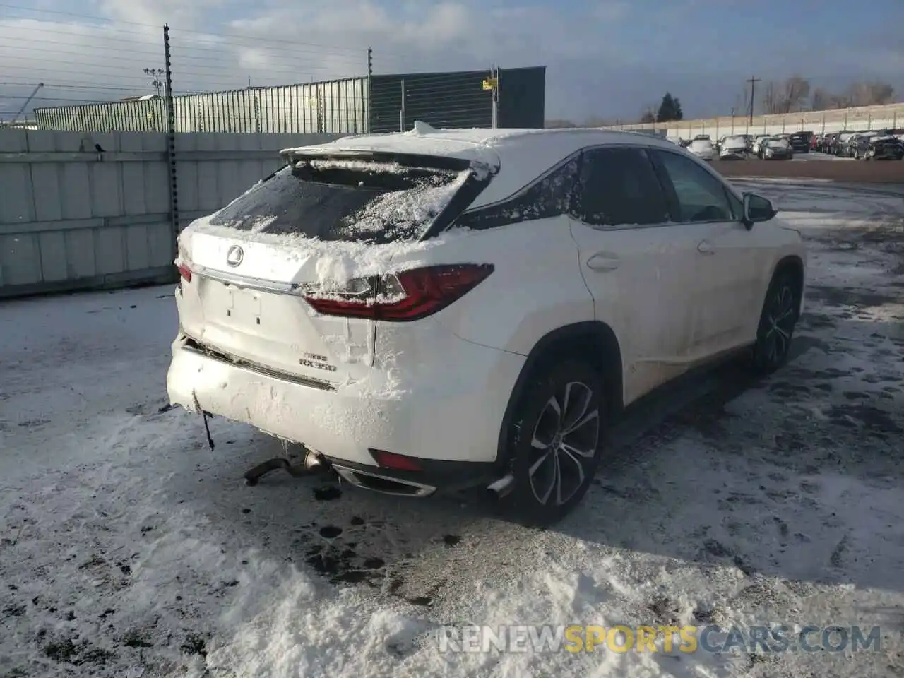 4 Фотография поврежденного автомобиля 2T2HZMDA1LC215170 LEXUS RX350 2020