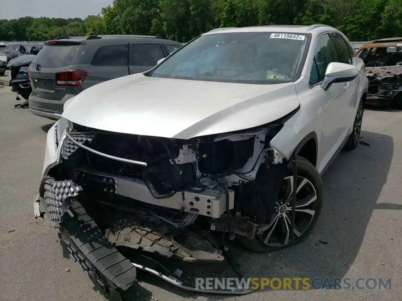 9 Photograph of a damaged car 2T2HZMDA1LC223012 LEXUS RX350 2020