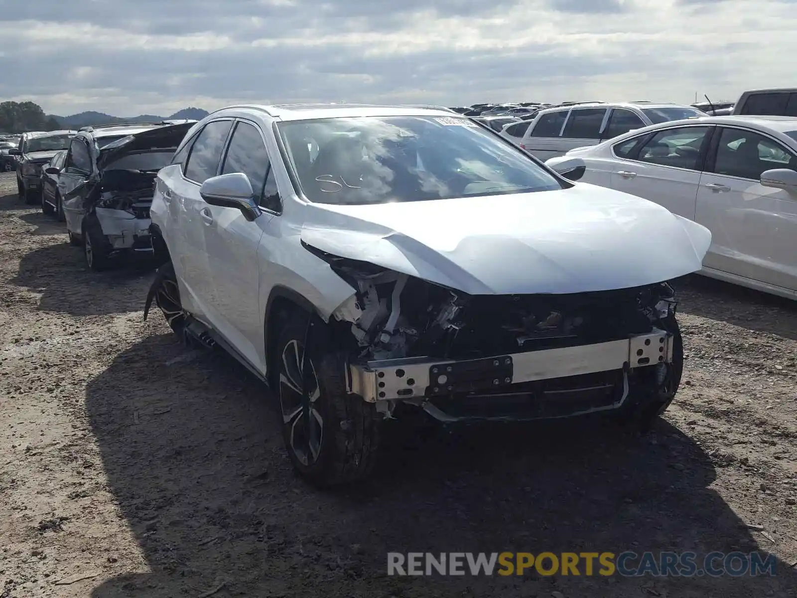 1 Photograph of a damaged car 2T2HZMDA1LC238769 LEXUS RX350 2020