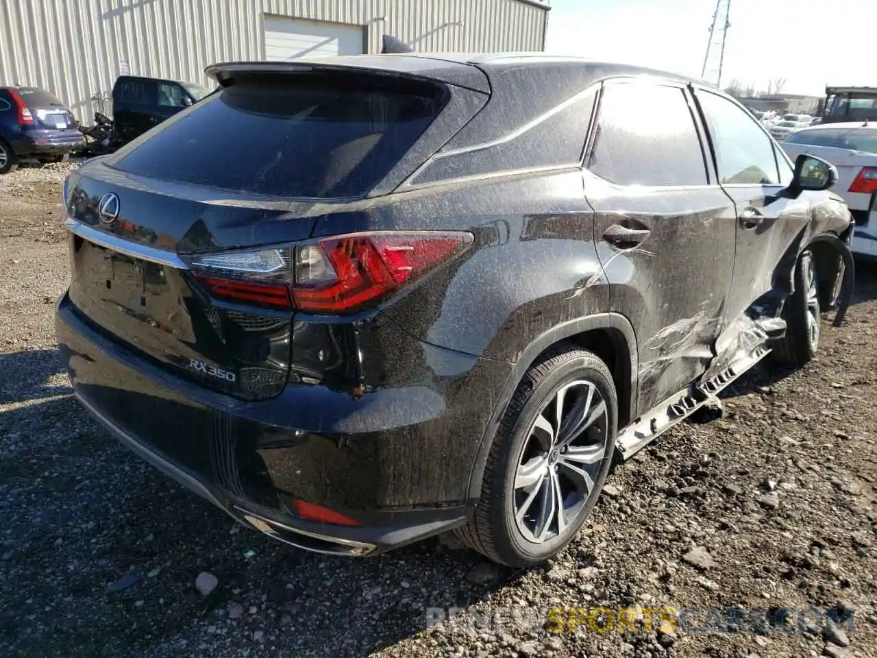 4 Photograph of a damaged car 2T2HZMDA1LC240358 LEXUS RX350 2020