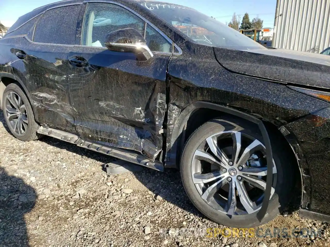 9 Photograph of a damaged car 2T2HZMDA1LC240358 LEXUS RX350 2020