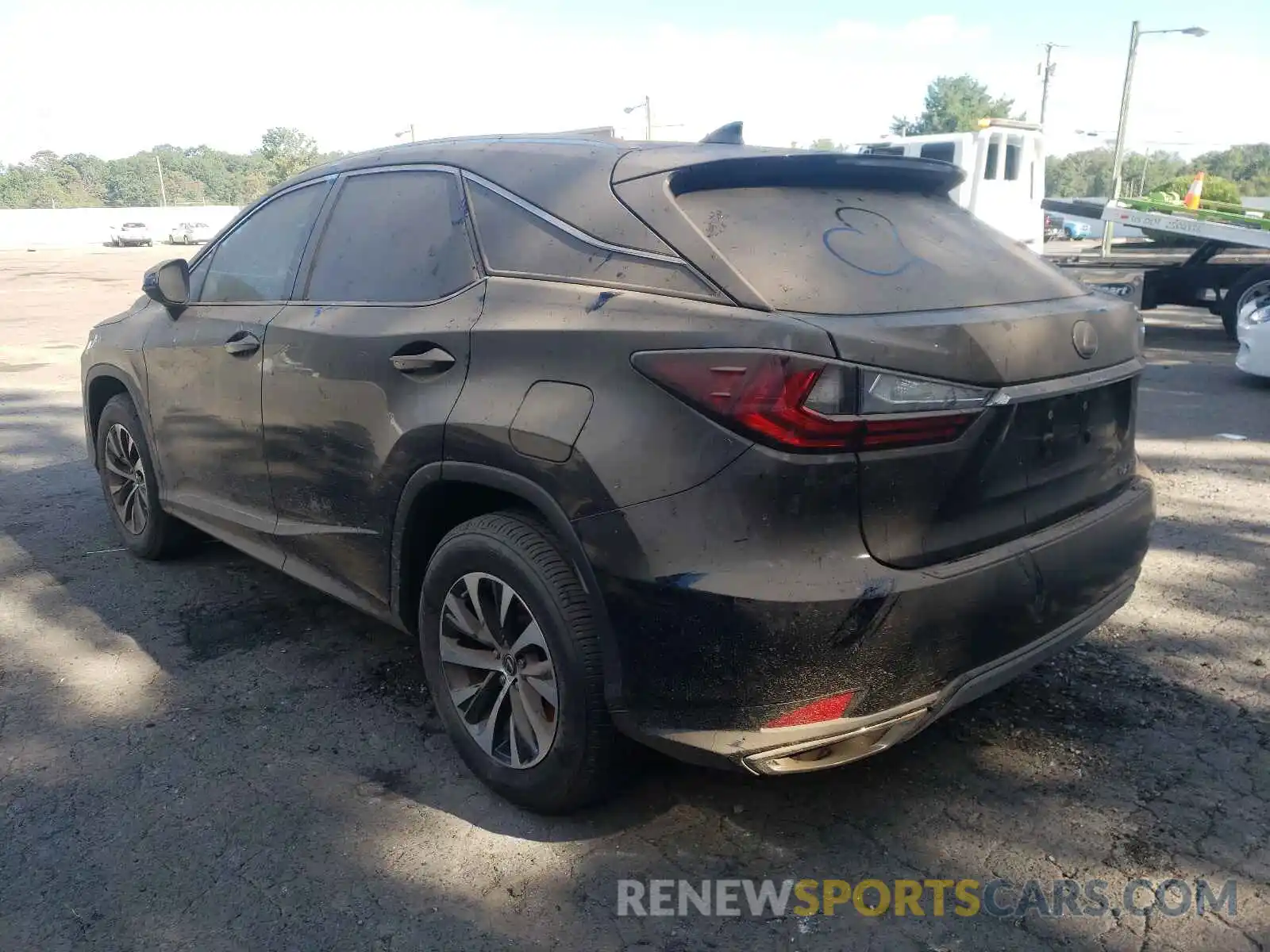 3 Photograph of a damaged car 2T2HZMDA1LC243244 LEXUS RX350 2020