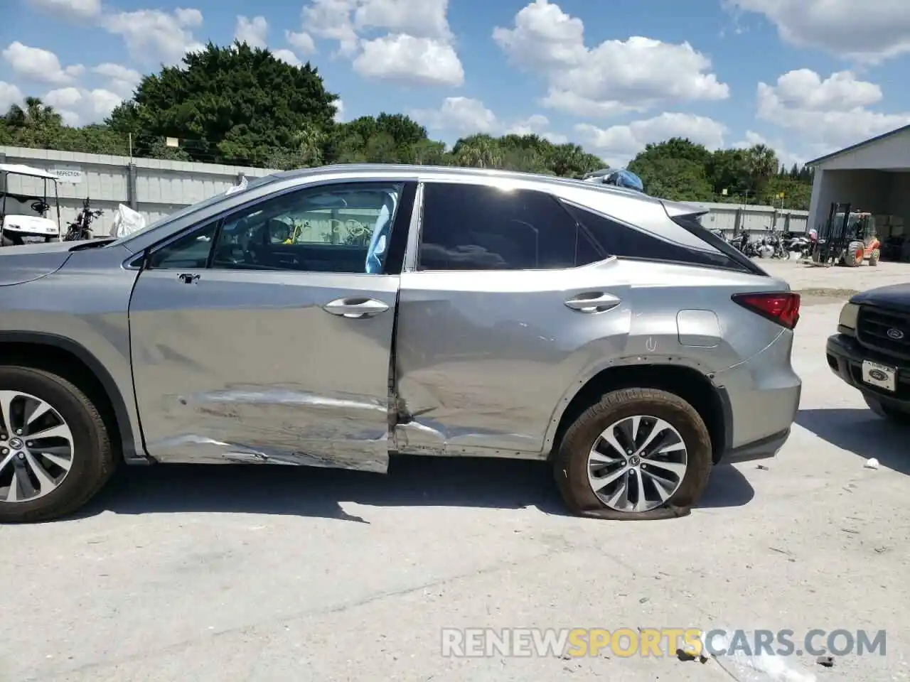 9 Photograph of a damaged car 2T2HZMDA1LC244846 LEXUS RX350 2020