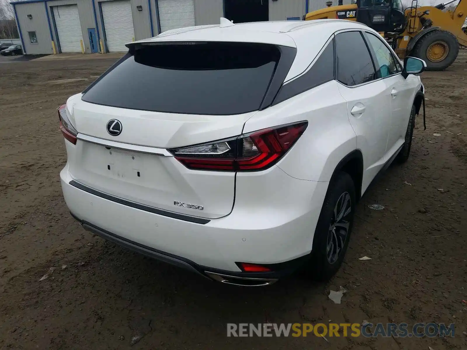 4 Фотография поврежденного автомобиля 2T2HZMDA1LC253725 LEXUS RX350 2020