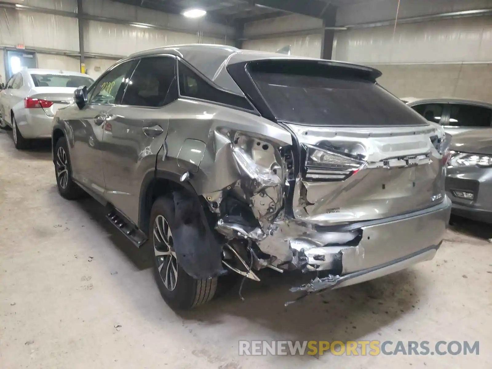 3 Photograph of a damaged car 2T2HZMDA2LC224038 LEXUS RX350 2020