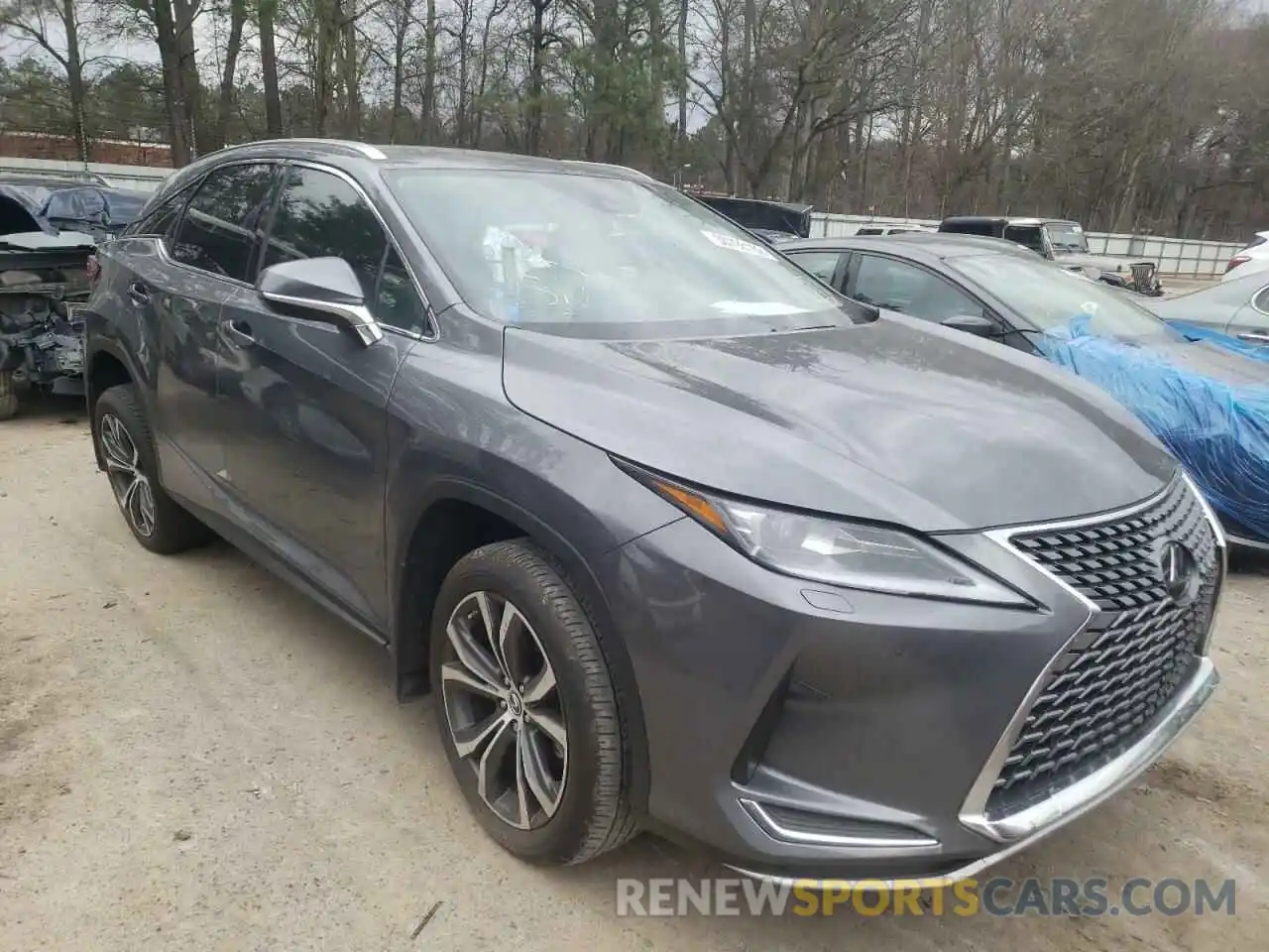 1 Photograph of a damaged car 2T2HZMDA2LC228509 LEXUS RX350 2020