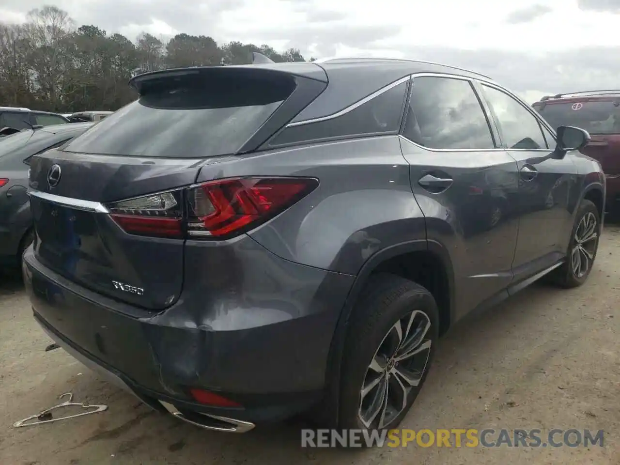 4 Photograph of a damaged car 2T2HZMDA2LC228509 LEXUS RX350 2020