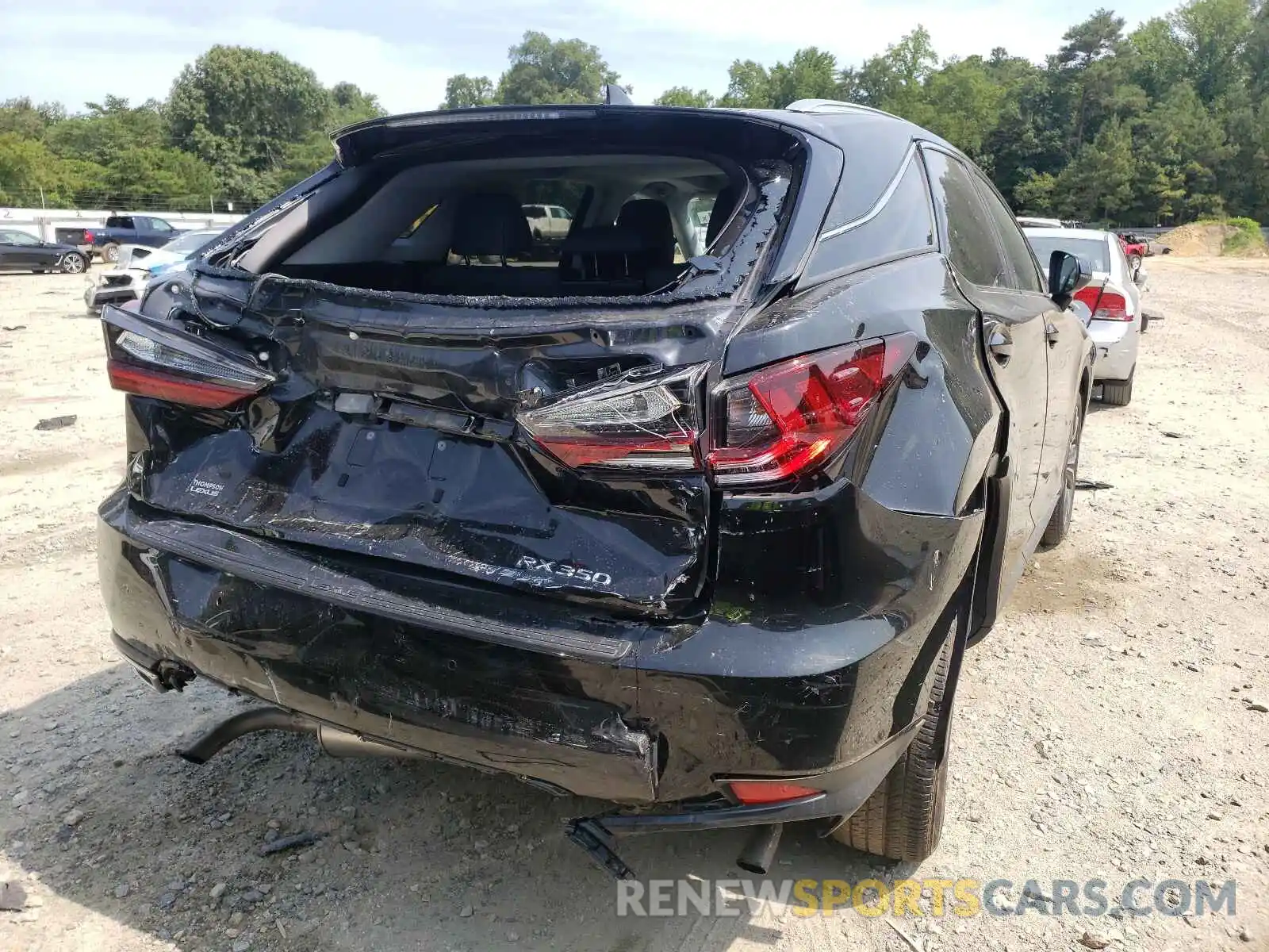 4 Photograph of a damaged car 2T2HZMDA2LC231264 LEXUS RX350 2020