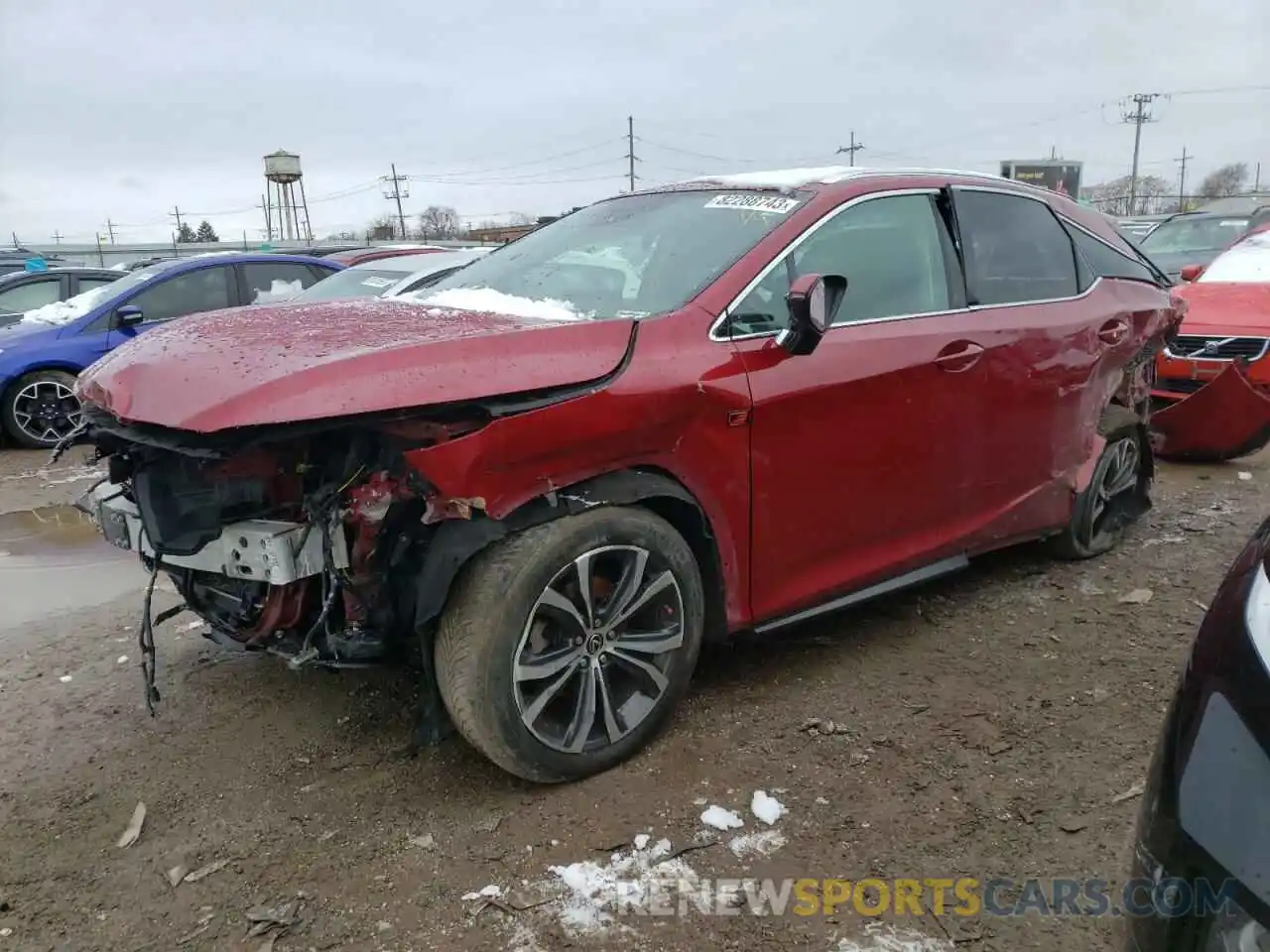 1 Фотография поврежденного автомобиля 2T2HZMDA2LC232723 LEXUS RX350 2020