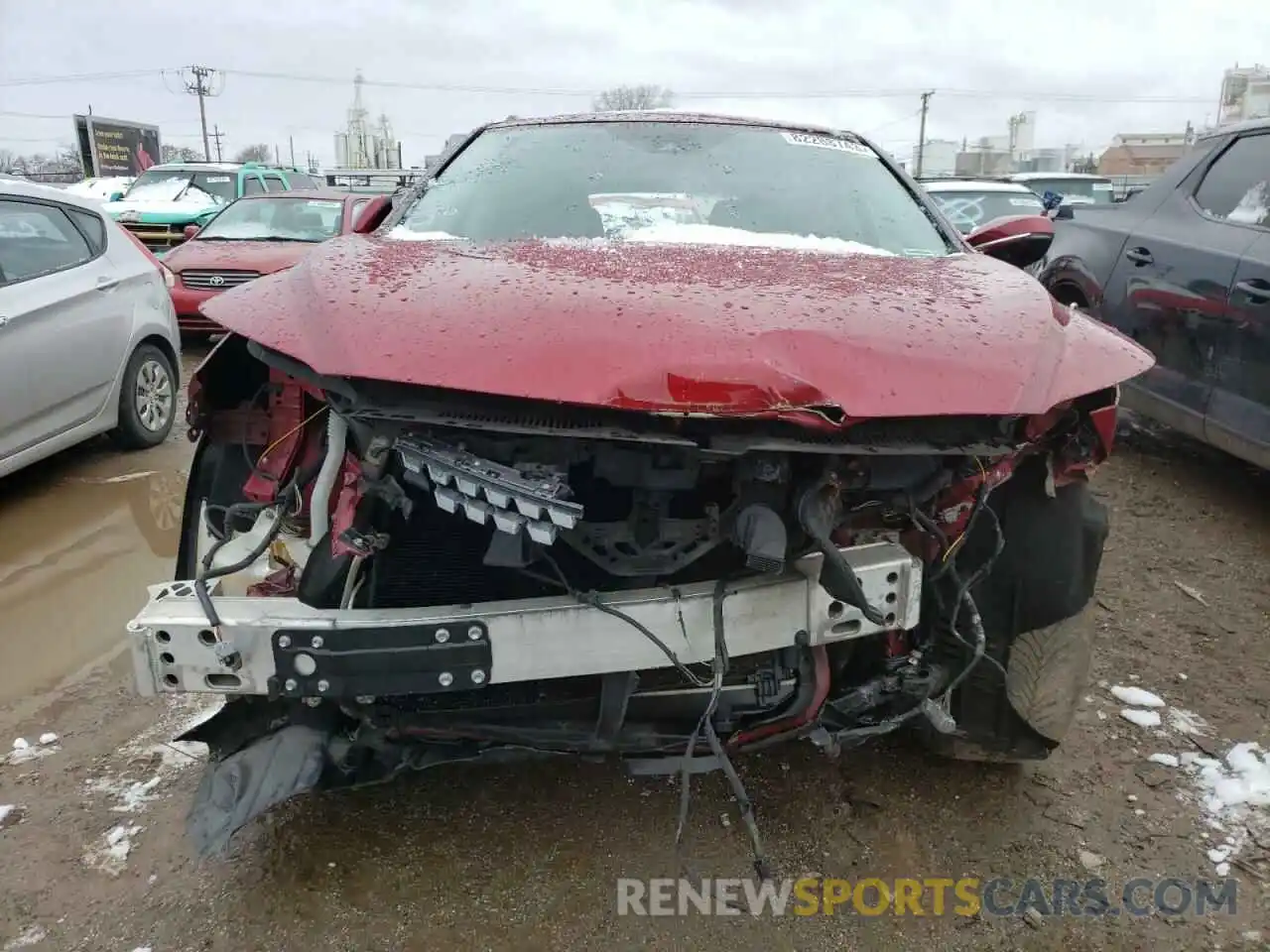 5 Photograph of a damaged car 2T2HZMDA2LC232723 LEXUS RX350 2020