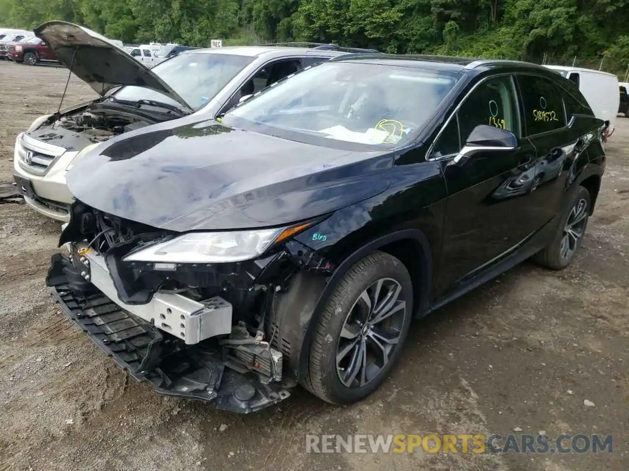 2 Photograph of a damaged car 2T2HZMDA2LC233869 LEXUS RX350 2020