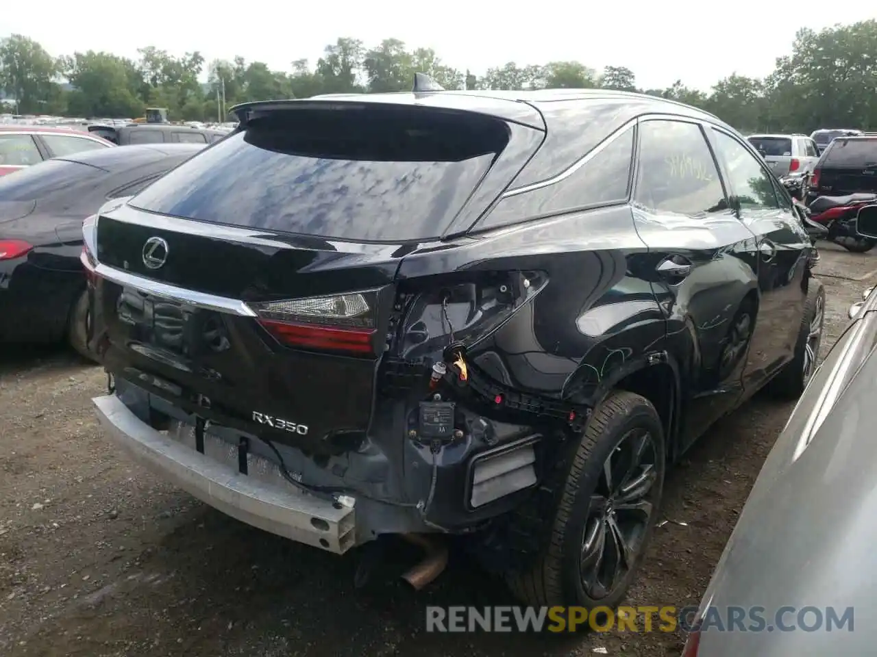 4 Photograph of a damaged car 2T2HZMDA2LC233869 LEXUS RX350 2020