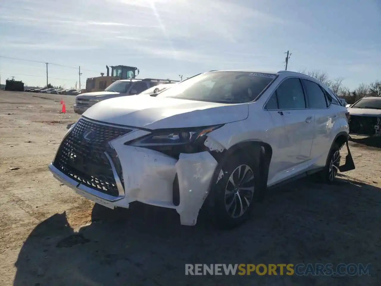 2 Photograph of a damaged car 2T2HZMDA2LC239414 LEXUS RX350 2020