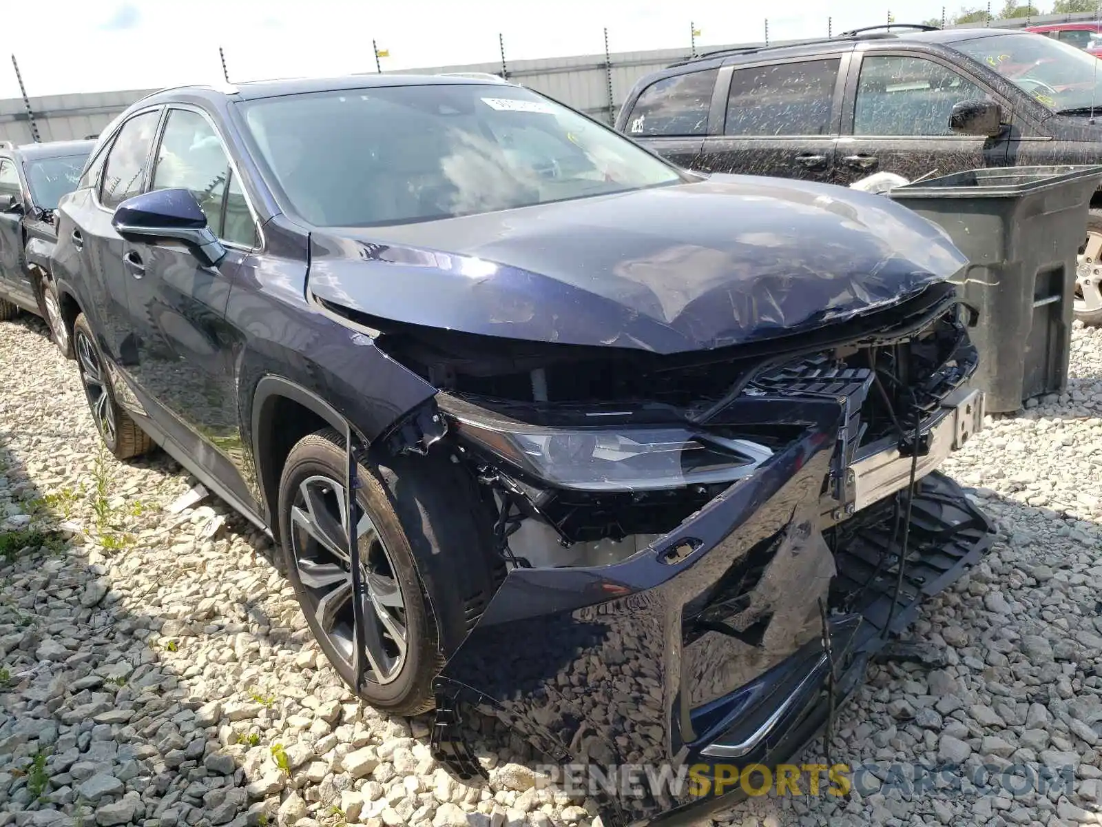 1 Photograph of a damaged car 2T2HZMDA2LC240126 LEXUS RX350 2020