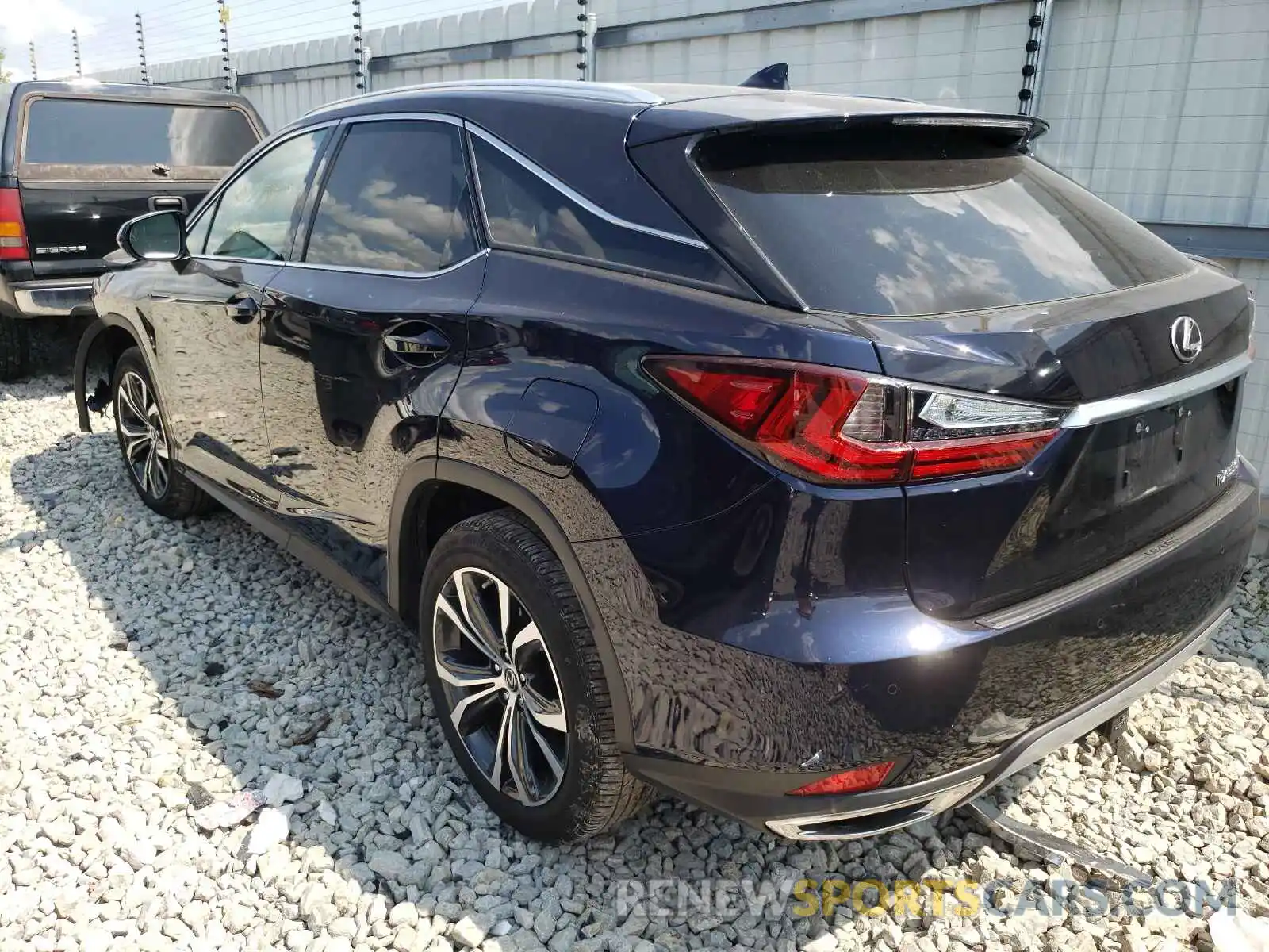 3 Photograph of a damaged car 2T2HZMDA2LC240126 LEXUS RX350 2020