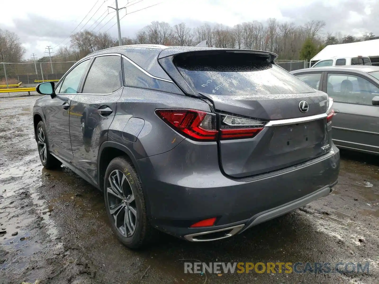 3 Photograph of a damaged car 2T2HZMDA2LC242734 LEXUS RX350 2020