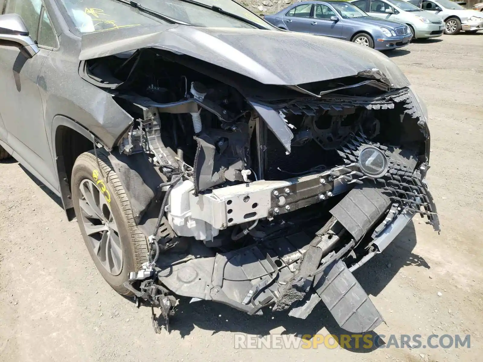 9 Фотография поврежденного автомобиля 2T2HZMDA2LC247013 LEXUS RX350 2020