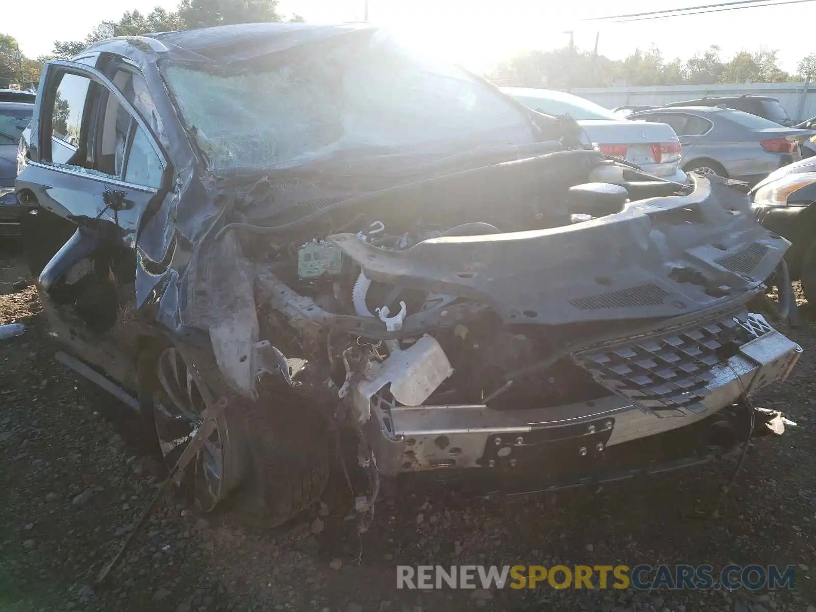 1 Photograph of a damaged car 2T2HZMDA2LC255600 LEXUS RX350 2020