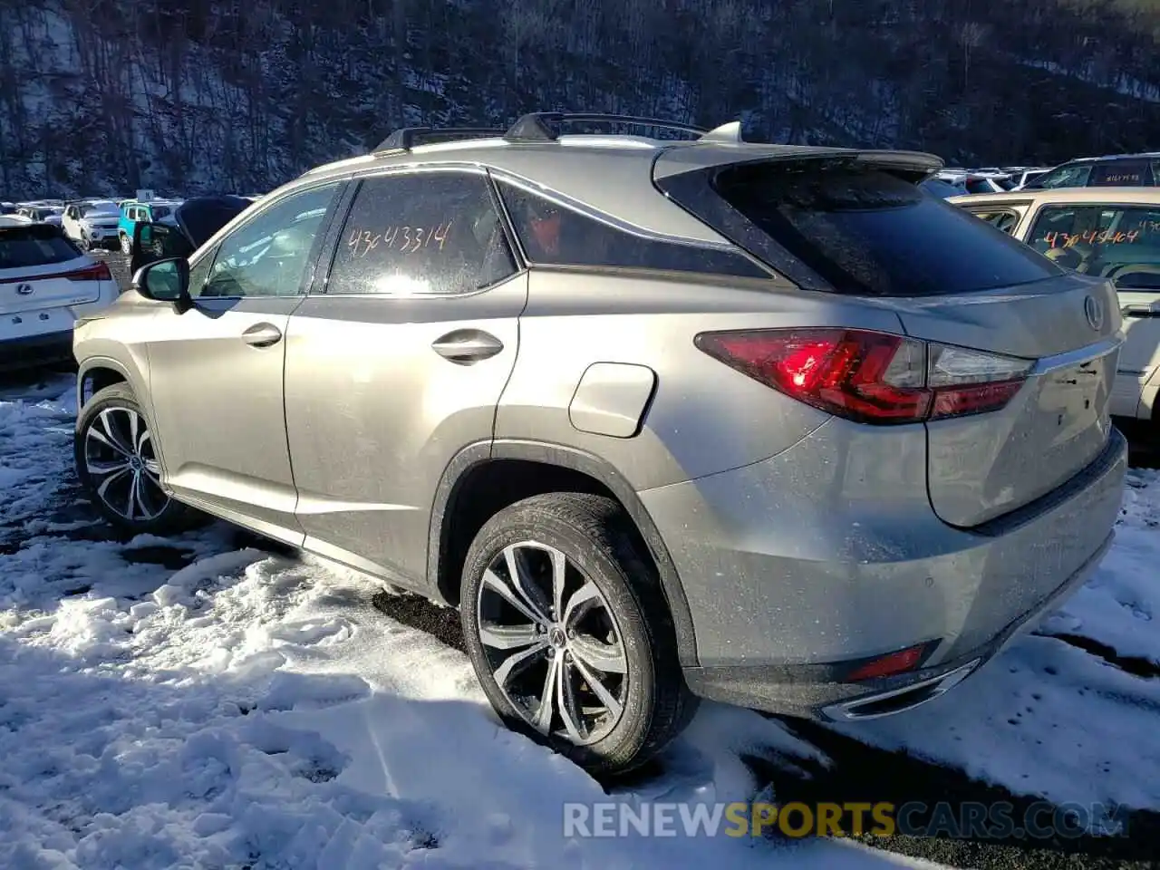 2 Photograph of a damaged car 2T2HZMDA3LC213517 LEXUS RX350 2020