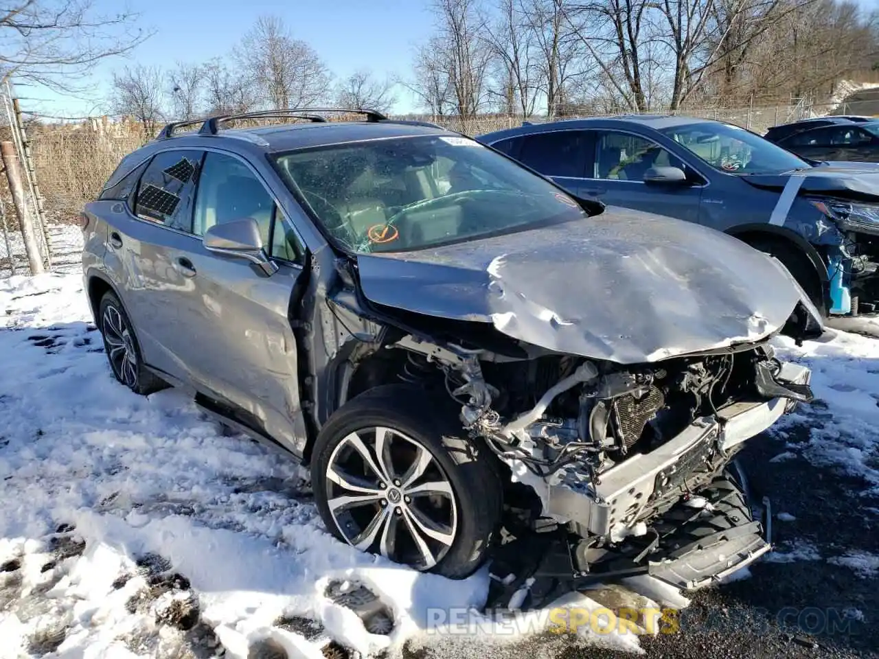 4 Photograph of a damaged car 2T2HZMDA3LC213517 LEXUS RX350 2020