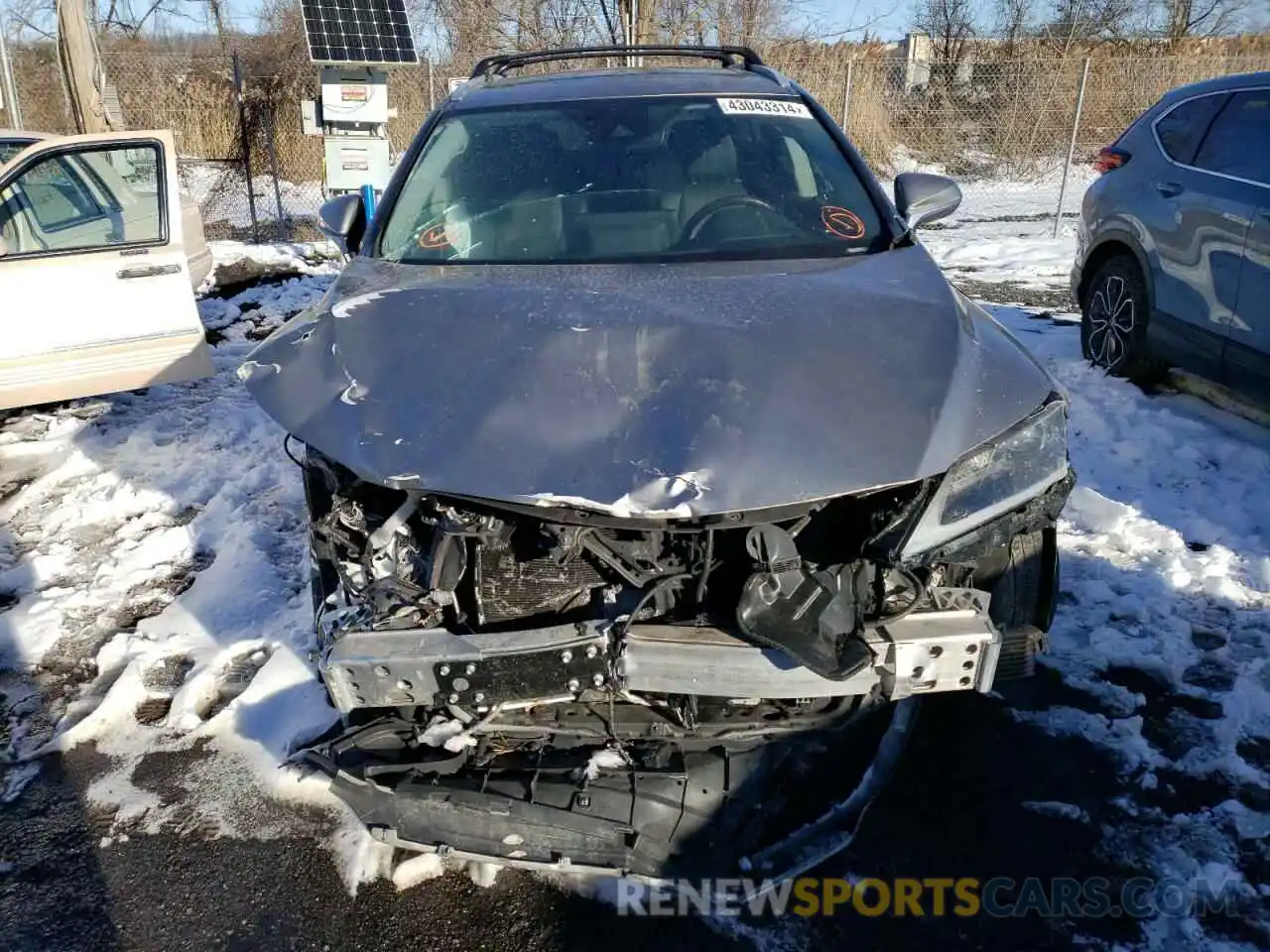 5 Photograph of a damaged car 2T2HZMDA3LC213517 LEXUS RX350 2020