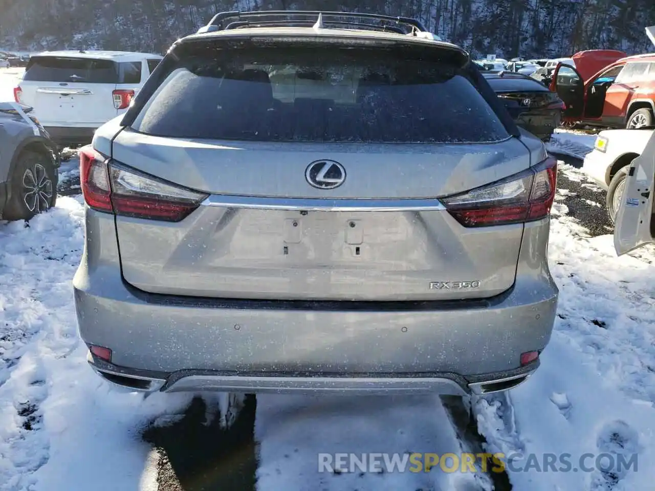 6 Photograph of a damaged car 2T2HZMDA3LC213517 LEXUS RX350 2020