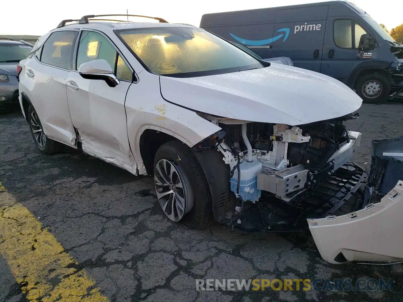 9 Photograph of a damaged car 2T2HZMDA3LC215686 LEXUS RX350 2020