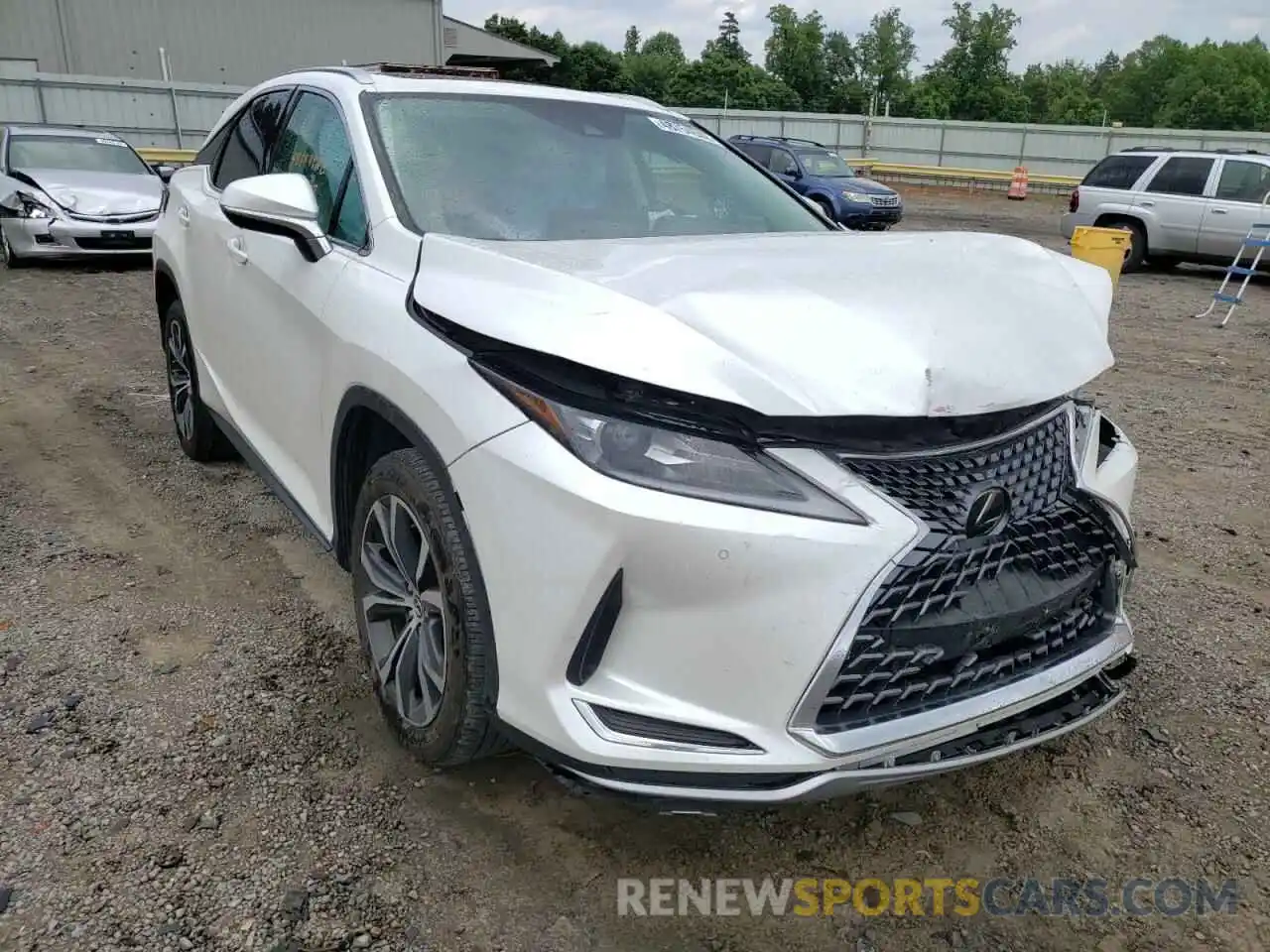 1 Photograph of a damaged car 2T2HZMDA3LC215963 LEXUS RX350 2020