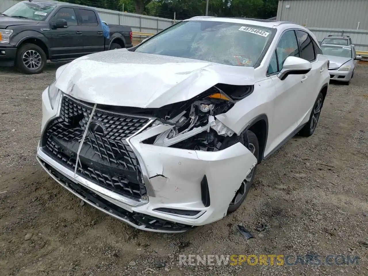 2 Photograph of a damaged car 2T2HZMDA3LC215963 LEXUS RX350 2020