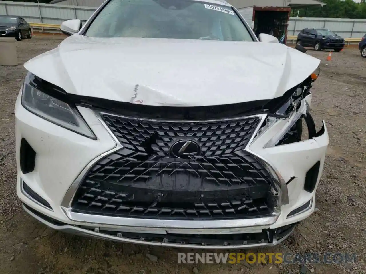 9 Photograph of a damaged car 2T2HZMDA3LC215963 LEXUS RX350 2020