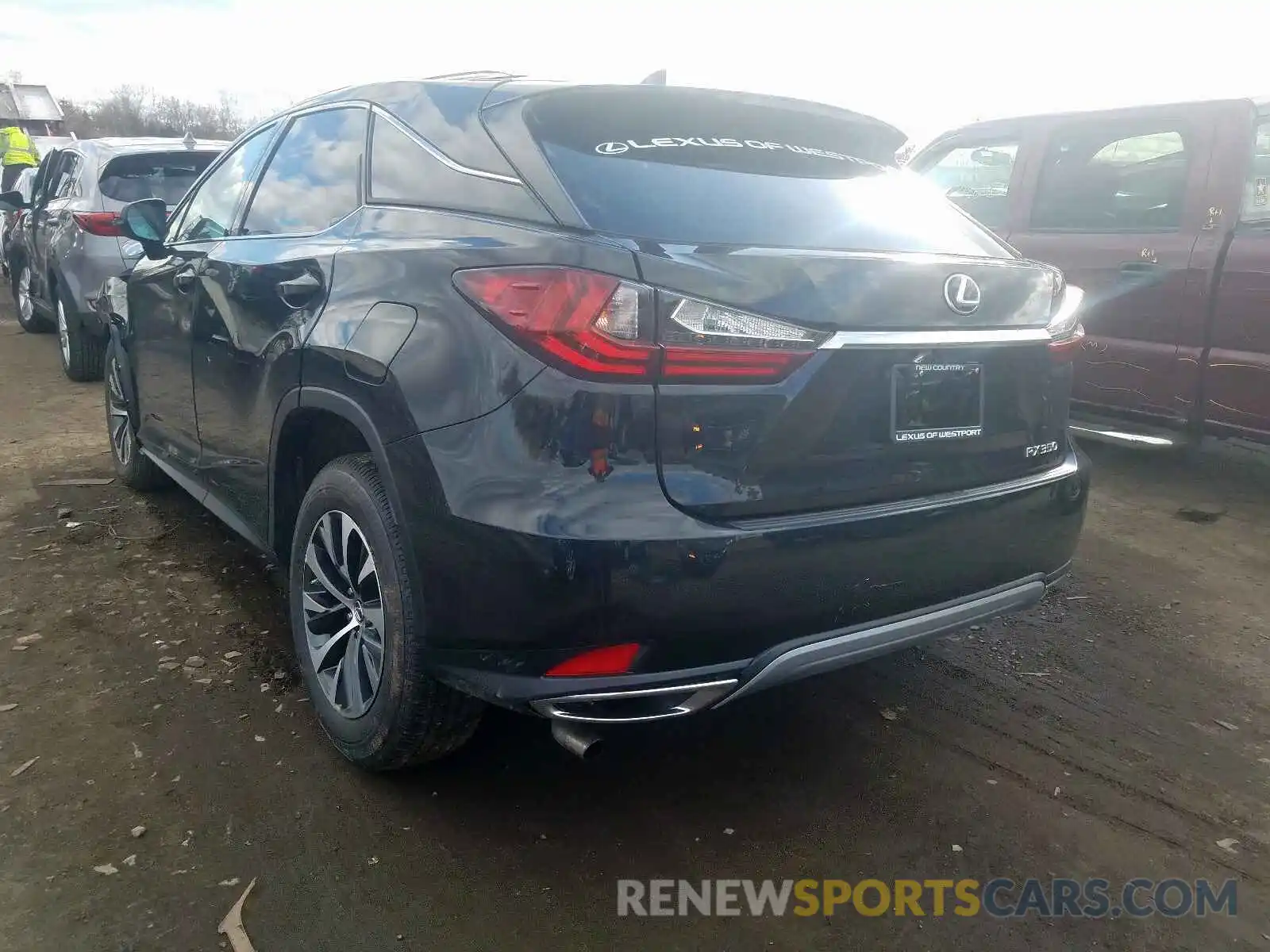 3 Photograph of a damaged car 2T2HZMDA3LC219737 LEXUS RX350 2020