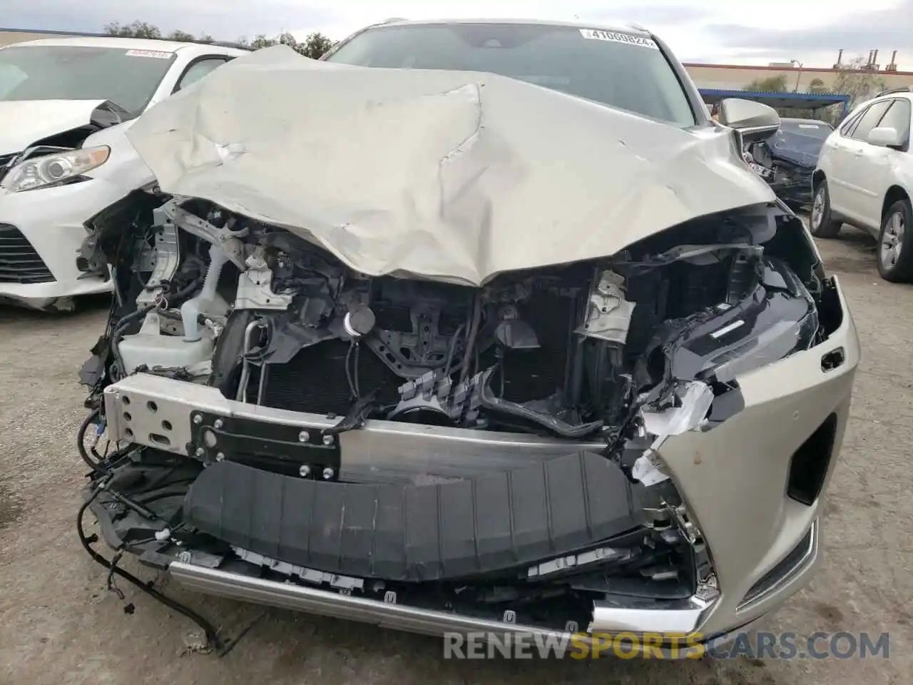 5 Photograph of a damaged car 2T2HZMDA3LC220791 LEXUS RX350 2020