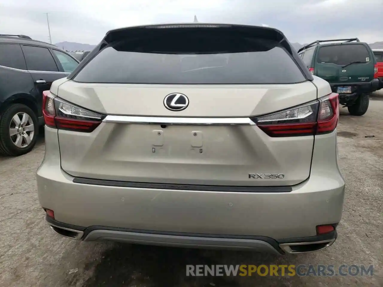 6 Фотография поврежденного автомобиля 2T2HZMDA3LC220791 LEXUS RX350 2020