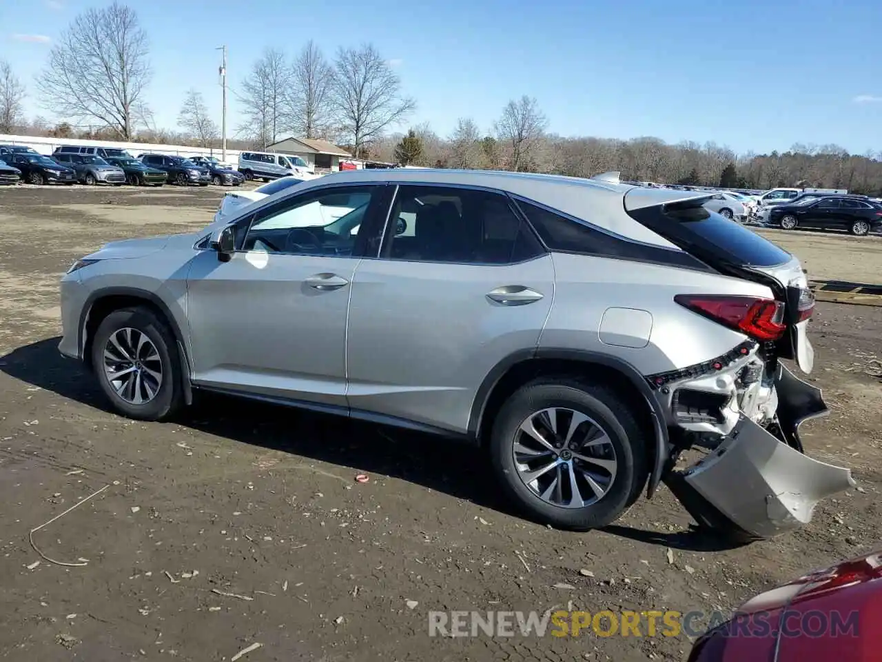 2 Photograph of a damaged car 2T2HZMDA3LC245111 LEXUS RX350 2020