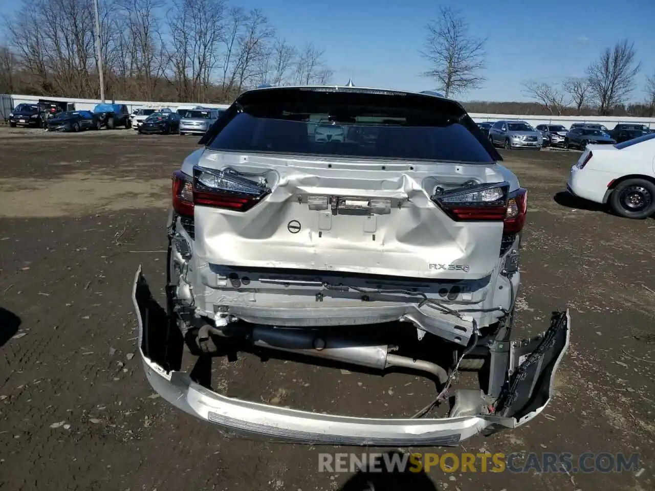 6 Фотография поврежденного автомобиля 2T2HZMDA3LC245111 LEXUS RX350 2020