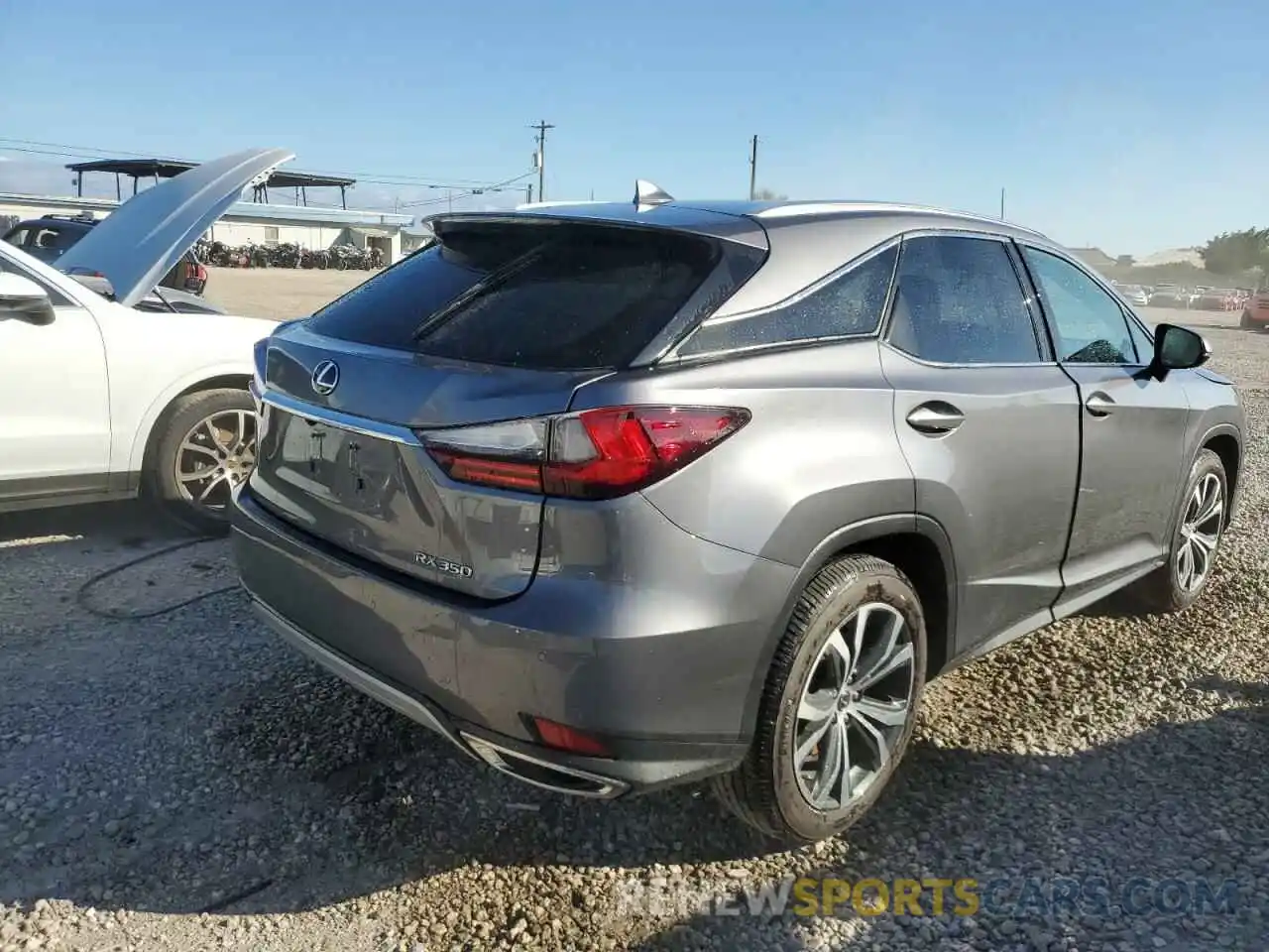 4 Photograph of a damaged car 2T2HZMDA3LC246825 LEXUS RX350 2020